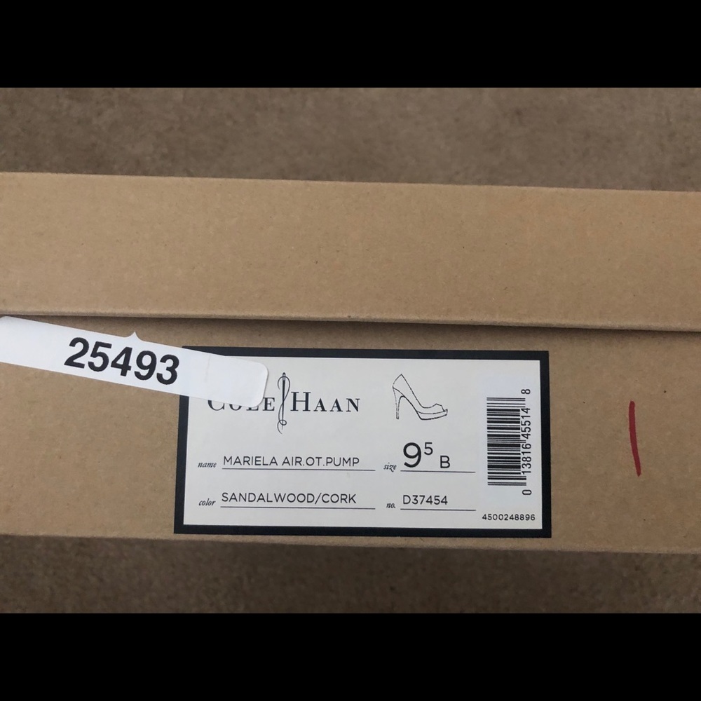Cole Haan Mariela Air To Pump Tan Heels